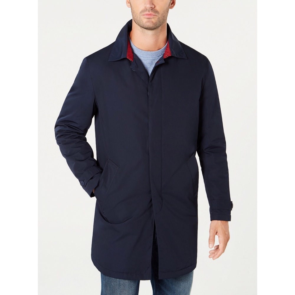 Tommy Hilfiger Men's Quest Modern-Fit Raincoat
